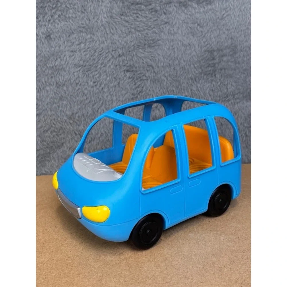 Cocomelon Musical‎ Blue School Bus Toy Jazwares CMW0104 2021 Moonbug 7 Inch